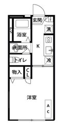 セレッソ鷺宮の物件間取画像